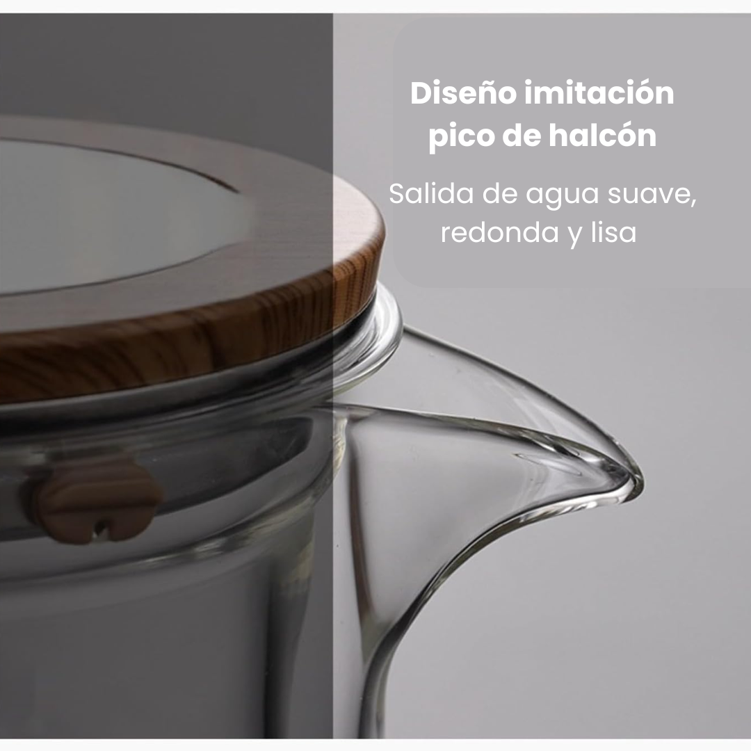 Tetera Infusora de Vidrio Premium